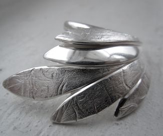 Vår - ring, silver