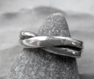 Evighet - ring, silver