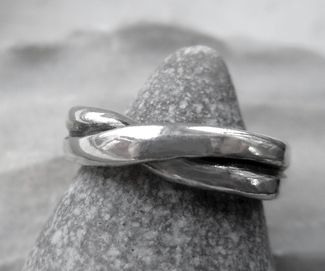 Evighet - ring, silver