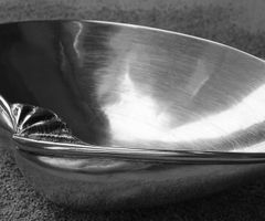 Musselskål, silver 925